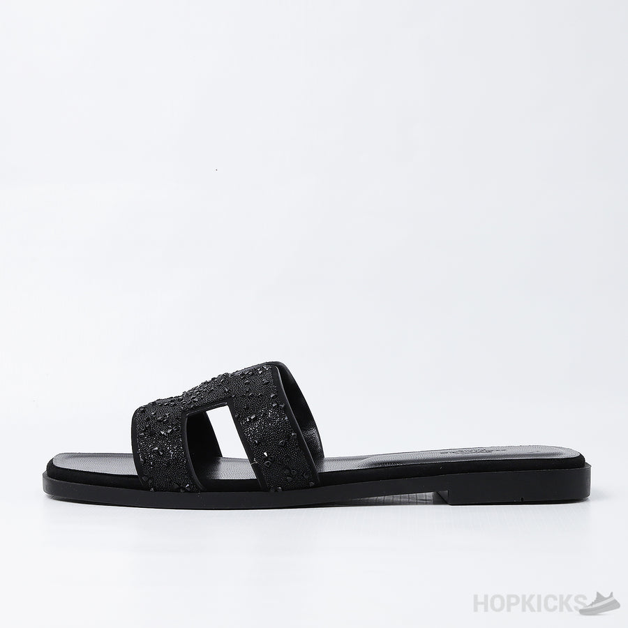 HRM Oran Sandals Black (Premium Plus Batch)
