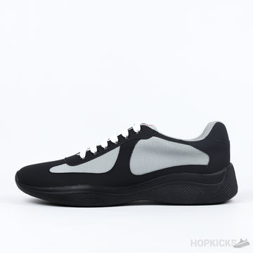 PRD America's Cup Soft Rubber Black Sneakers (Premium Plus Batch)