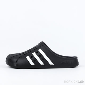 Adi unisex Adult Adilette Clogs Slide Sandal Black (Premium Plus Batch)
