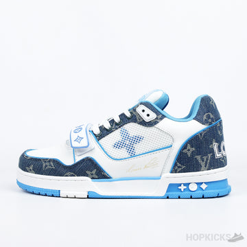 LV Trainer Monogram Denim (Premium Batch)