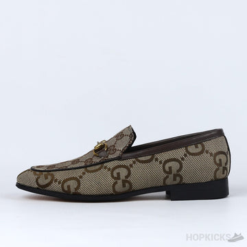 G.U.C.C.I Jordaan Maxi Canvas Loafers (Dot Perfect)