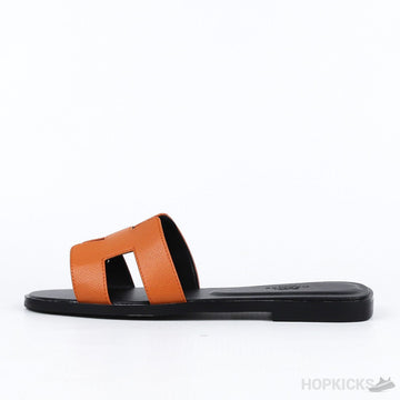 H.R.M.S Neon Orange Fabric Izmir Sandals