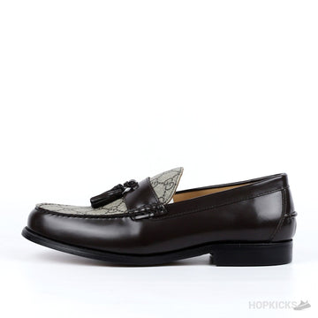 G.U.C.C.I Supreme Leather Tassel Loafers