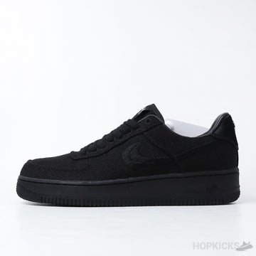 STU x NK Air Force 1 Low Black (Premium Plus Batch)