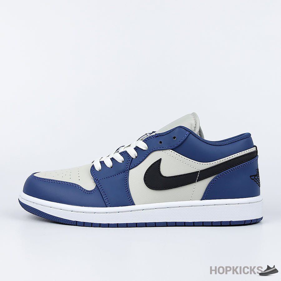 Jordan 1 Low French Blue College Grey (Premium Batch)