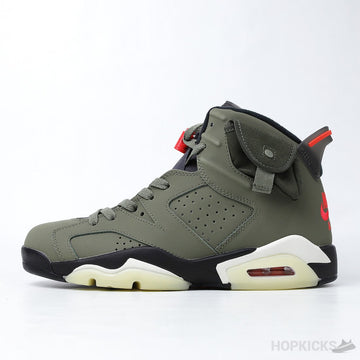Travis Scott x Air Jordan 6 Retro 'Olive'