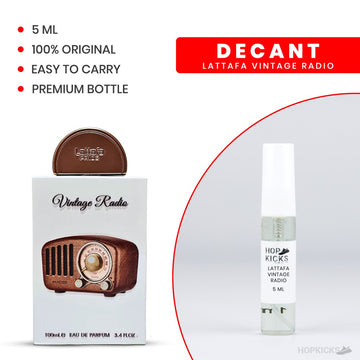 Lattafa Vintage Radio | Original Decant