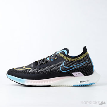 NK ZoomX Streakfly Black Blue