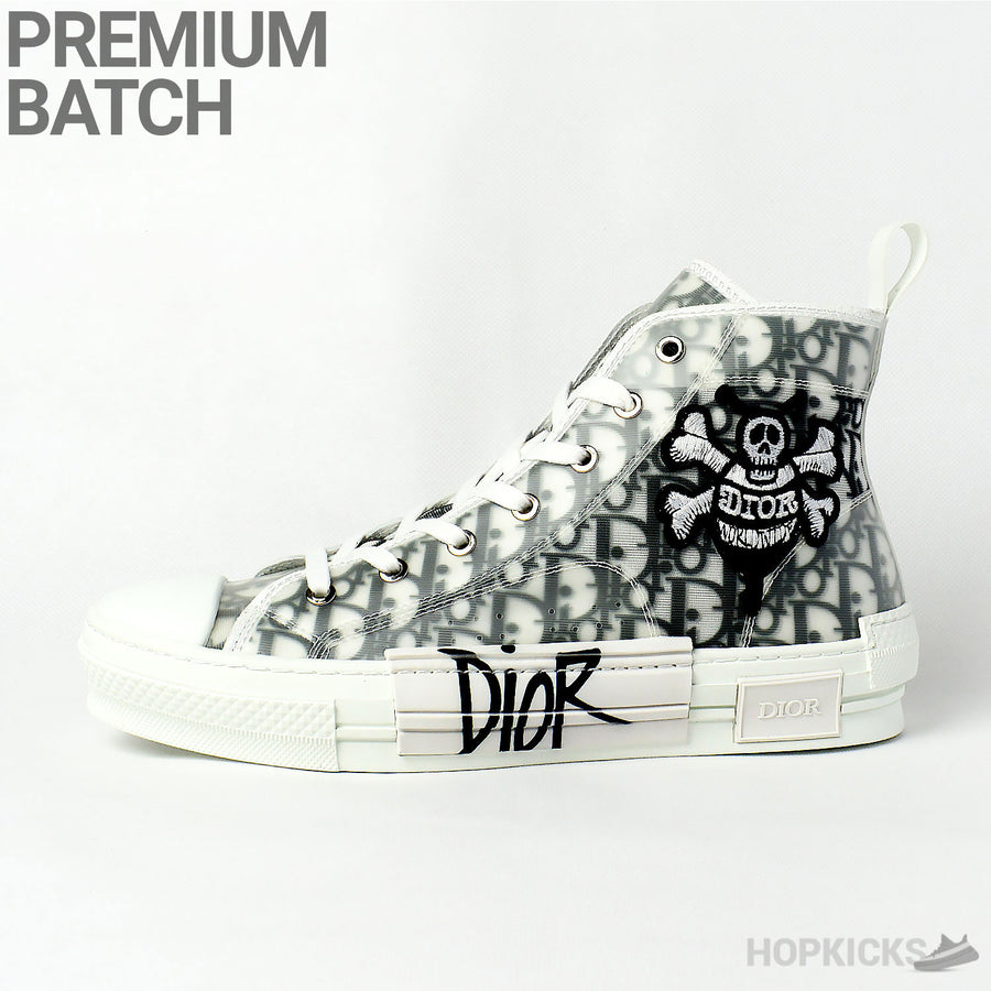 D*r X Shawn White Oblique Canvas Hi Top