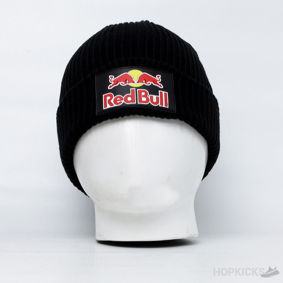Red Bull Black Wool Beanie