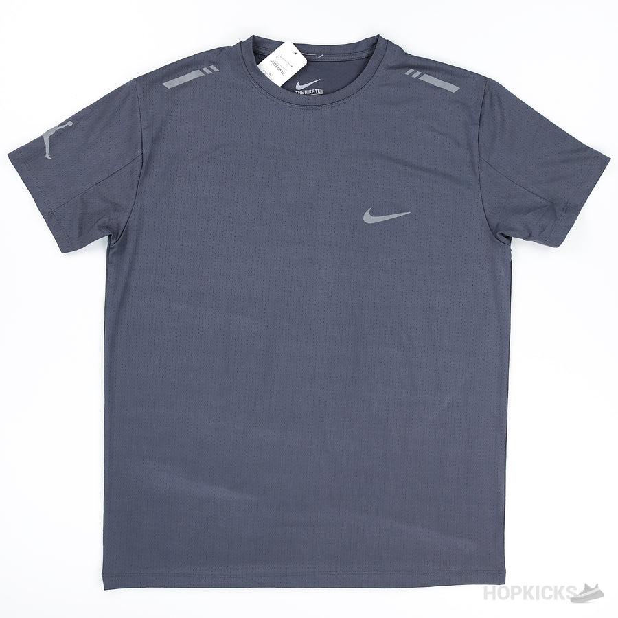 NK Dark Grey Dry-Fit Sports Shirt