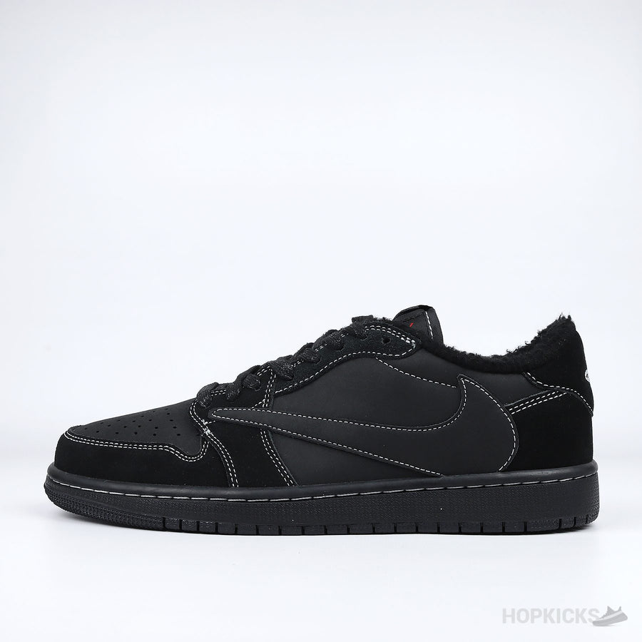 Travis Scott x Air Jordan 1 Retro Low OG SP Black Phantom (Dot Perfect)