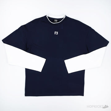 FND Blue Cotton T-shirt