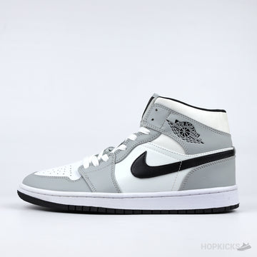Jordan 1 Mid "Light Smoke Grey" [Without Box]