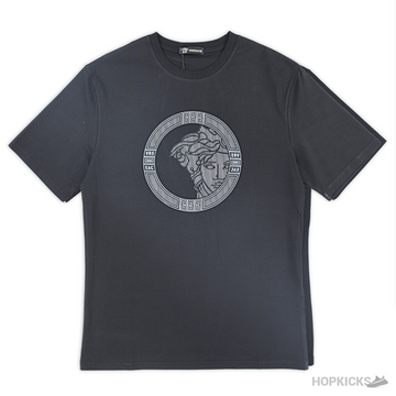 VRS Printed Black T-Shirt (Imported Premium Finish)