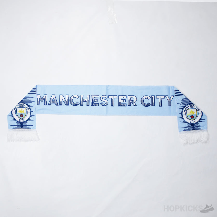 Manchester FC Scarf Blue
