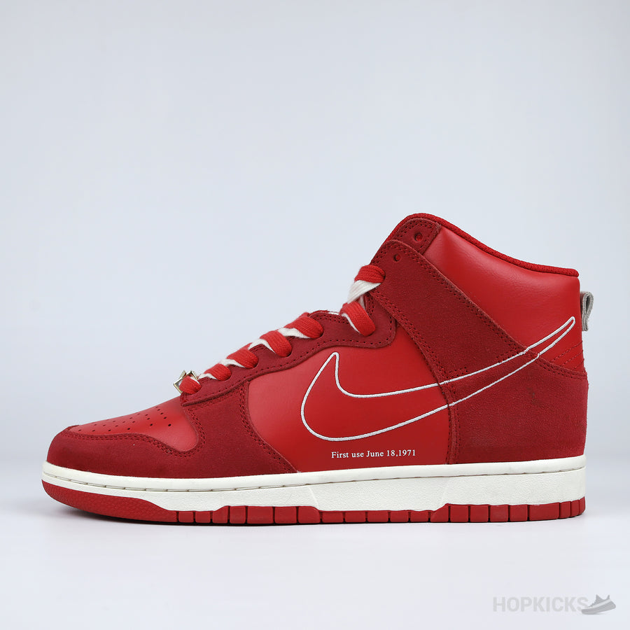 NK Dunk High "First Use Red" [Without box]