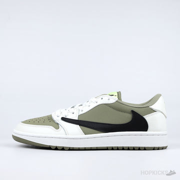 Jordan 1 Low "Medium Olive" [Without Box]