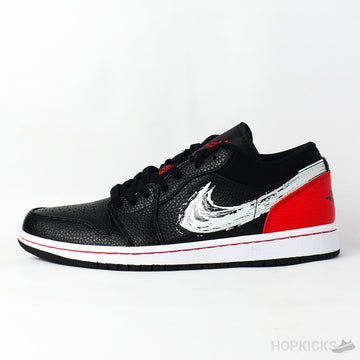 Jordan 1 Brushstroke Black