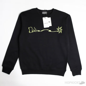 CD x Cactus Jack Oversized Sweatshirt Black