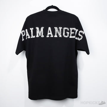 PA Logo Print Black T-Shirt