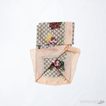 GCC Women's Interlocking GG Floral Scarf