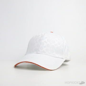 Coach Signature White Cap