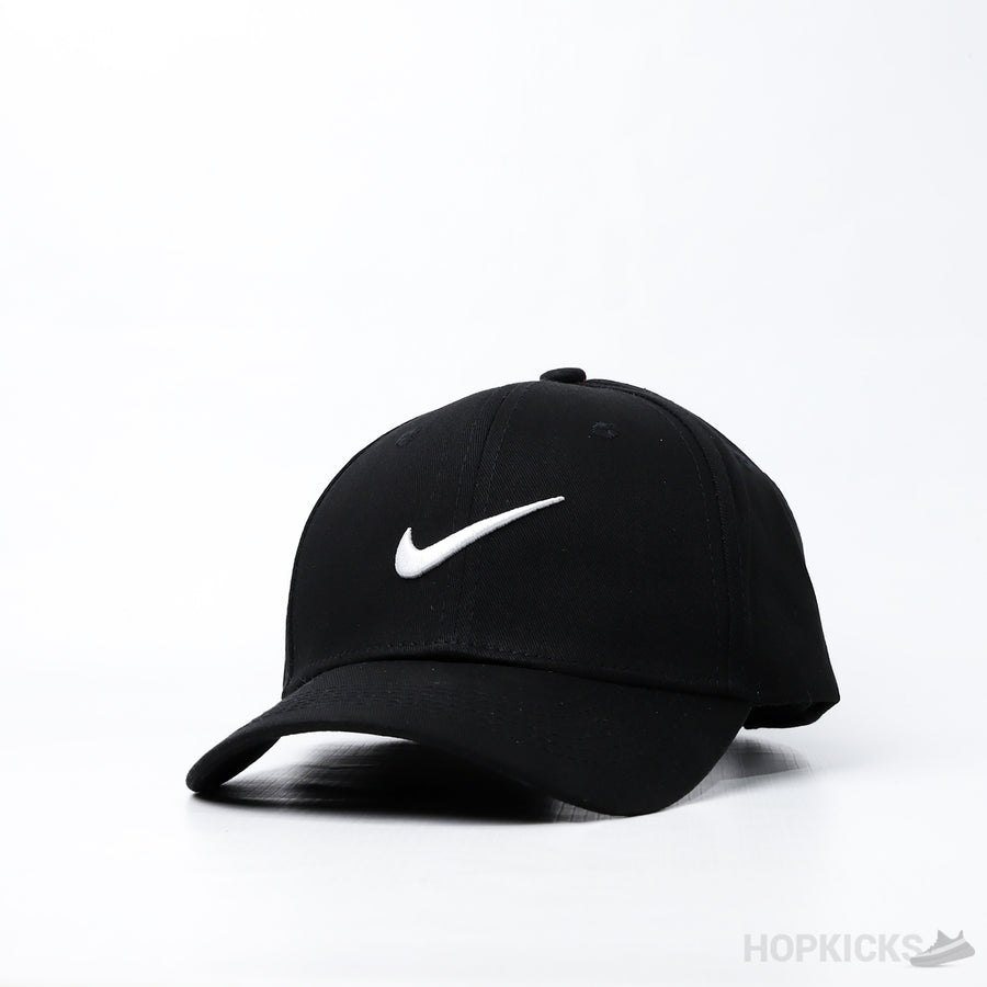 NK Embroidered Front Logo Black Cap