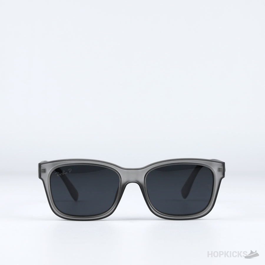 Ray-Ban Frosted Grey Shades (Premium Batch)