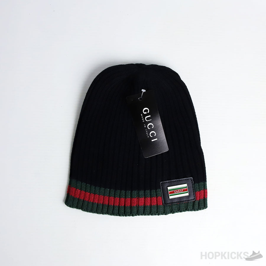 GCC Flag Black Beanie