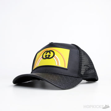 GCC GG Logo Square Patch Trucker Cap