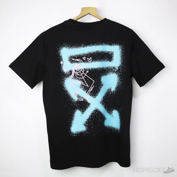 OW XO Black T-Shirt