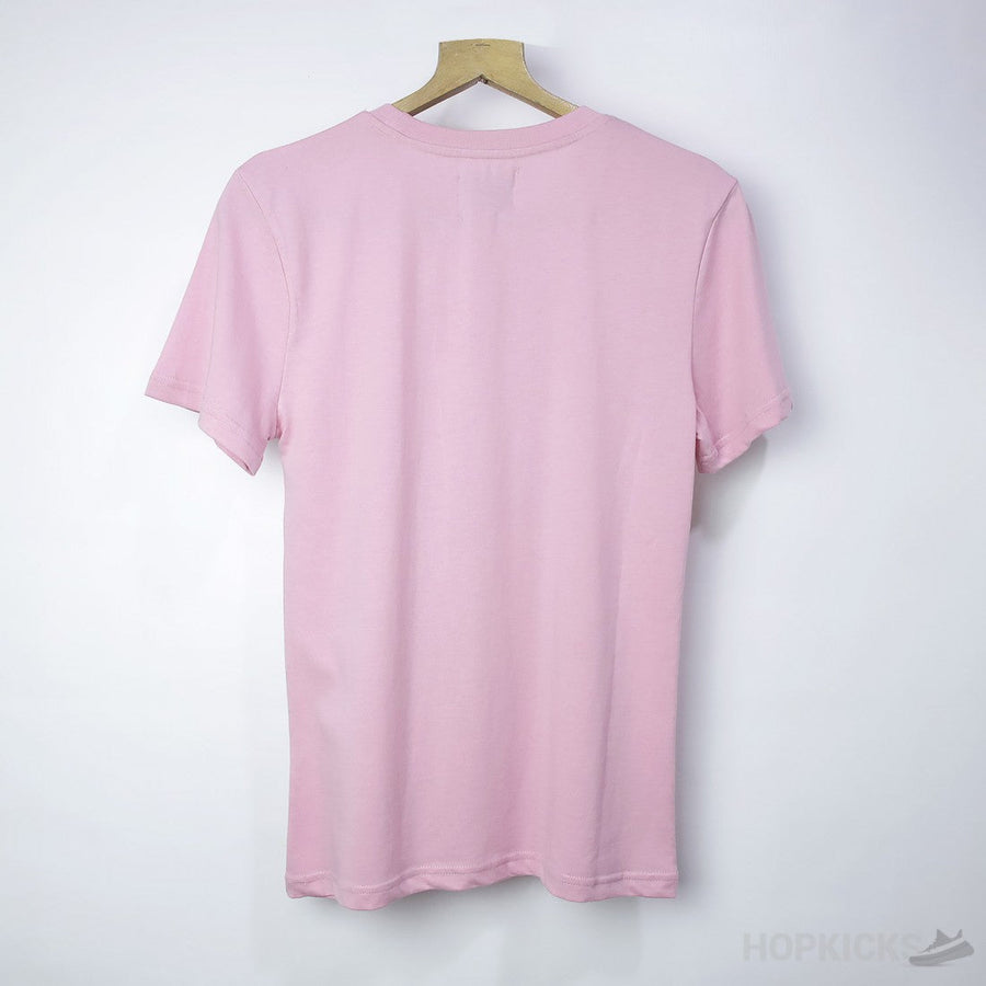 G.U.C.C.I x Pineapple Print Premium T-Shirt Soft Pink