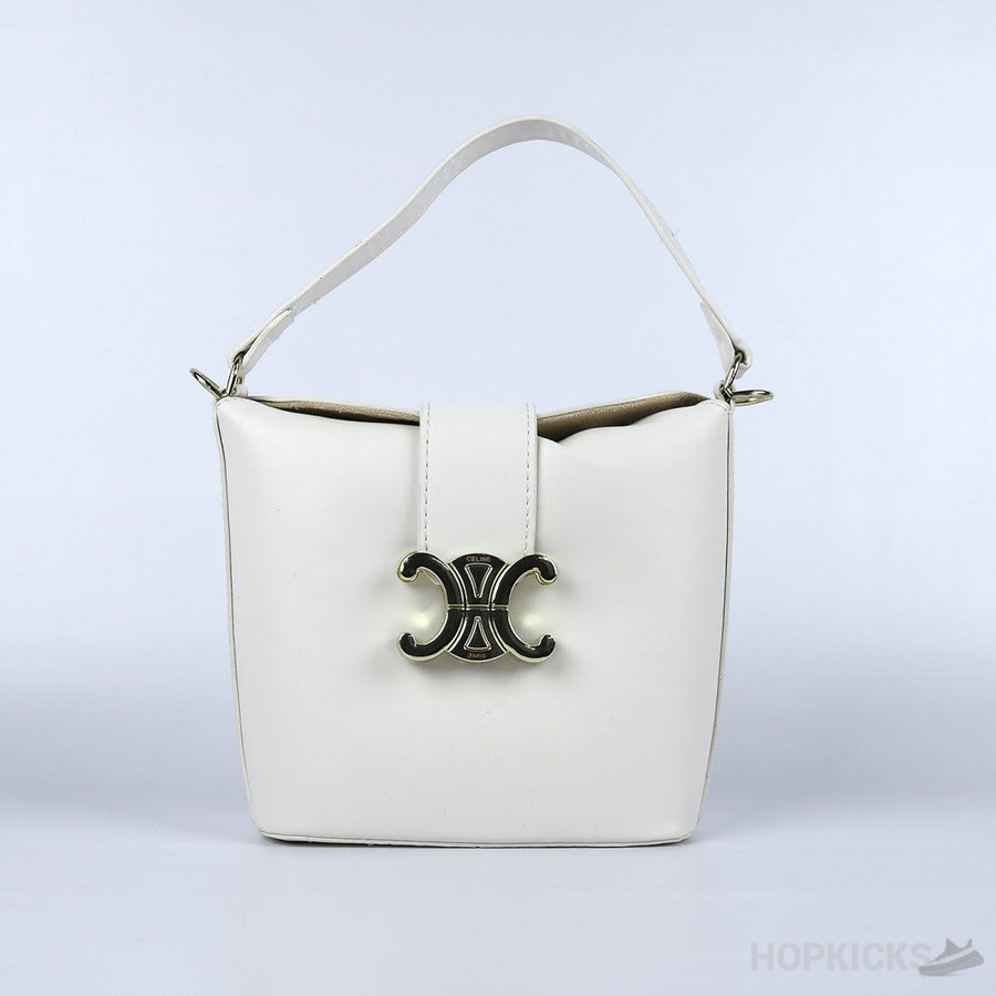 Celine Mini Bucket Triomphe In Smooth Calfskin [Economy Batch]