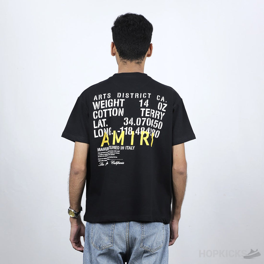 AMIRI Military Specs Black T-Shirt