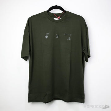 Off-White Dark Green T-Shirt