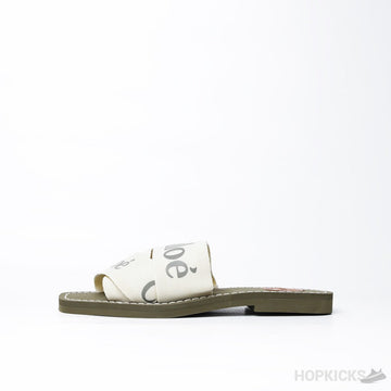 Chloe Ribbon Slipper Green