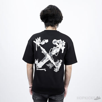 OW Digital Headphones Arrow Print T-Shirt