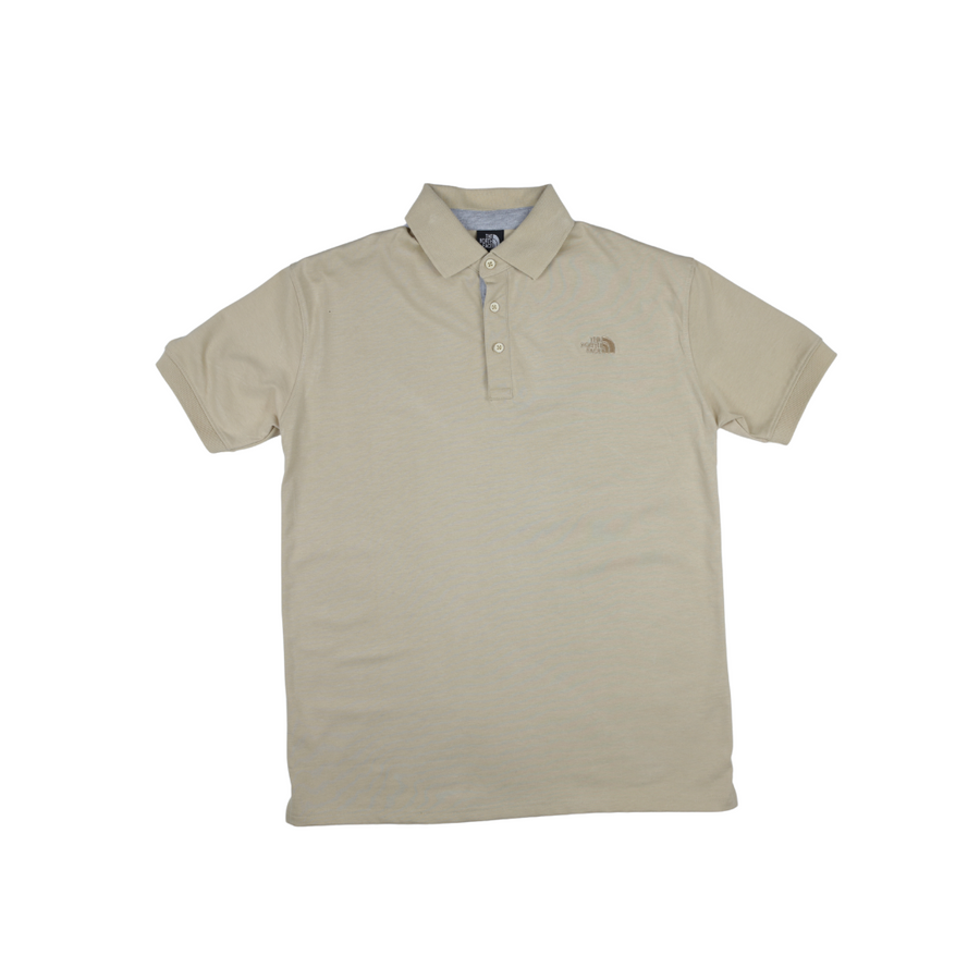 North Face Beige Polo Shirt