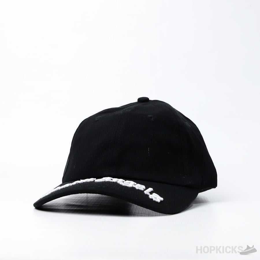 PA Embroidered Logo Baseball Black Cap
