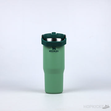 Classic Iceflow Flip Straw Tumbler Dark Green (887mL) (Dot Perfect)