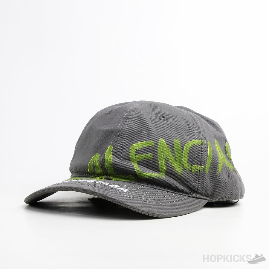 BLCG BB Green Graffiti Grey Cap