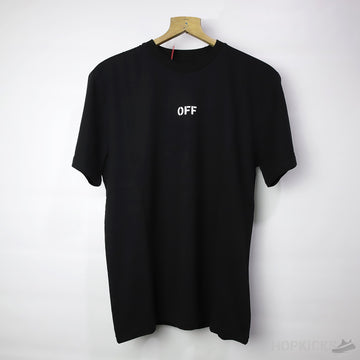 OW Fade Green Arrow Black T-Shirt