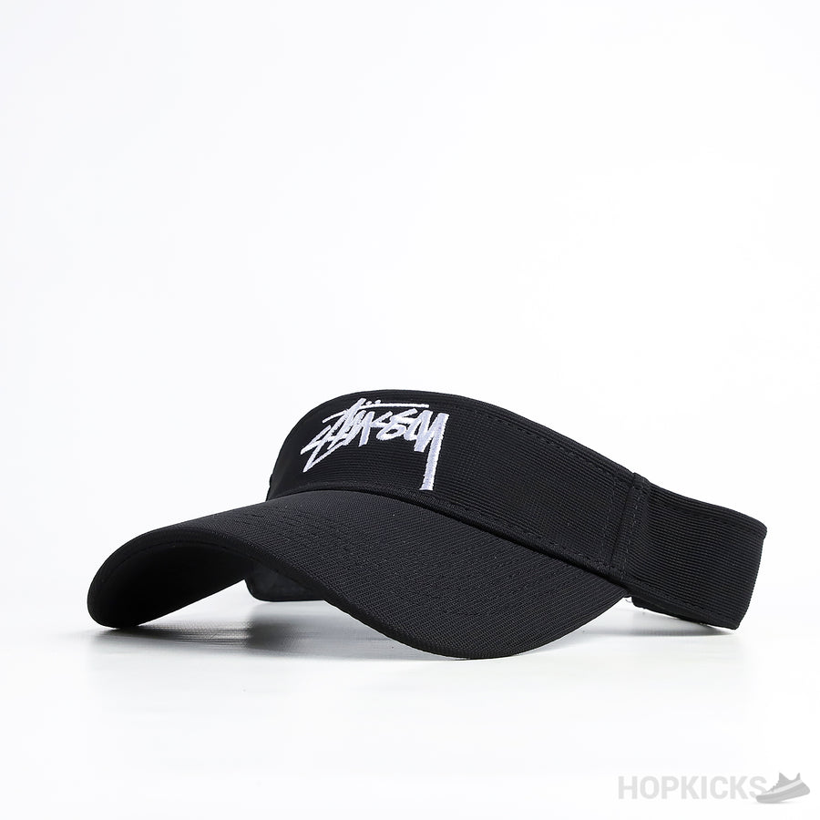 STU Black Sun Visor Cap