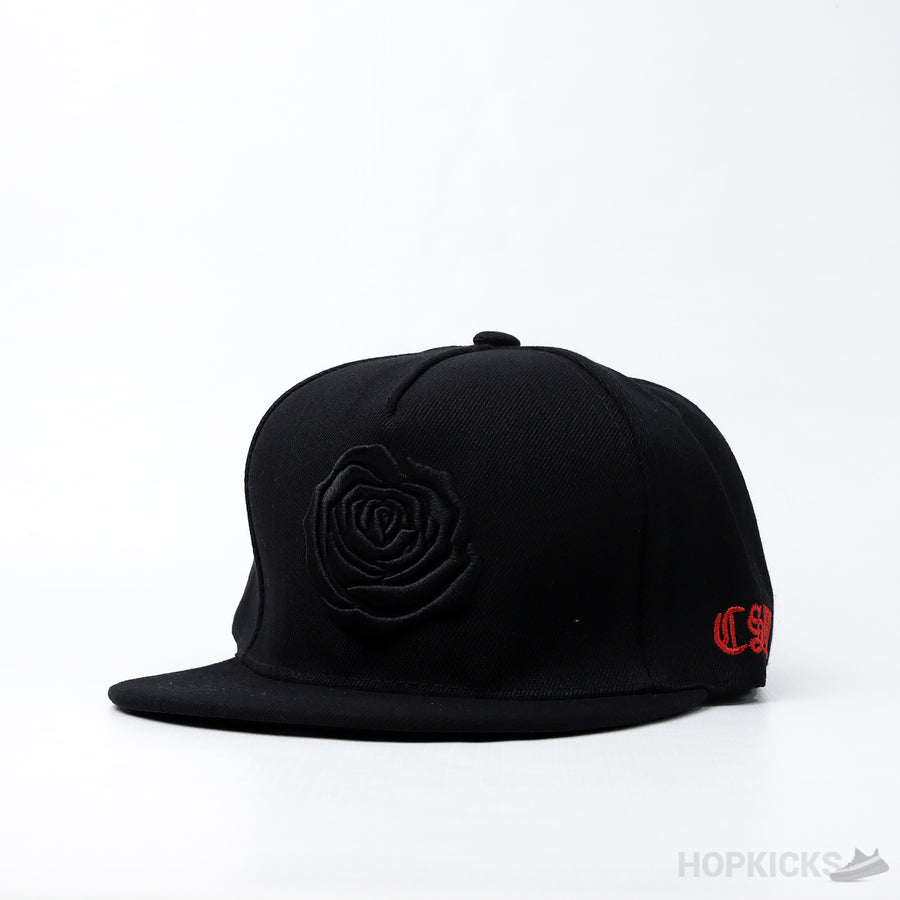 Cayler & Sons Black Flower Cap