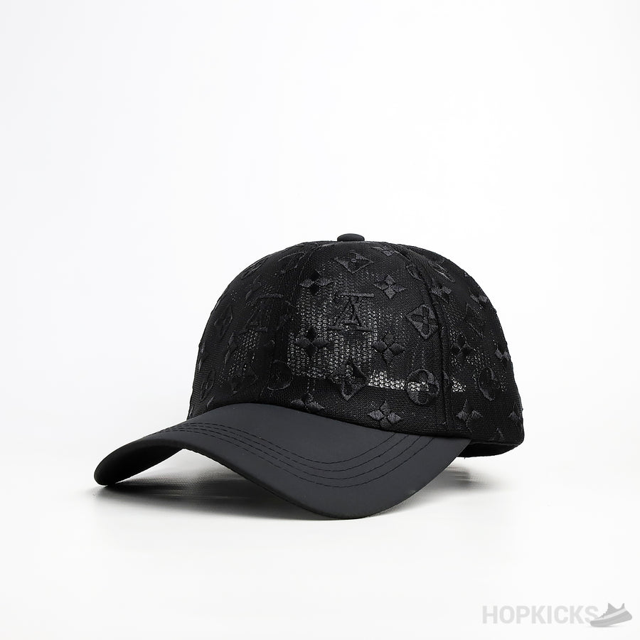 LV Monogram Black Cap