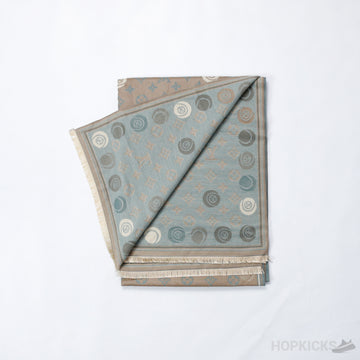 LV Women's LV Monogram Grey Scarf