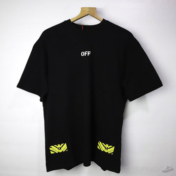 OW Warning Arrow Black T-Shirt