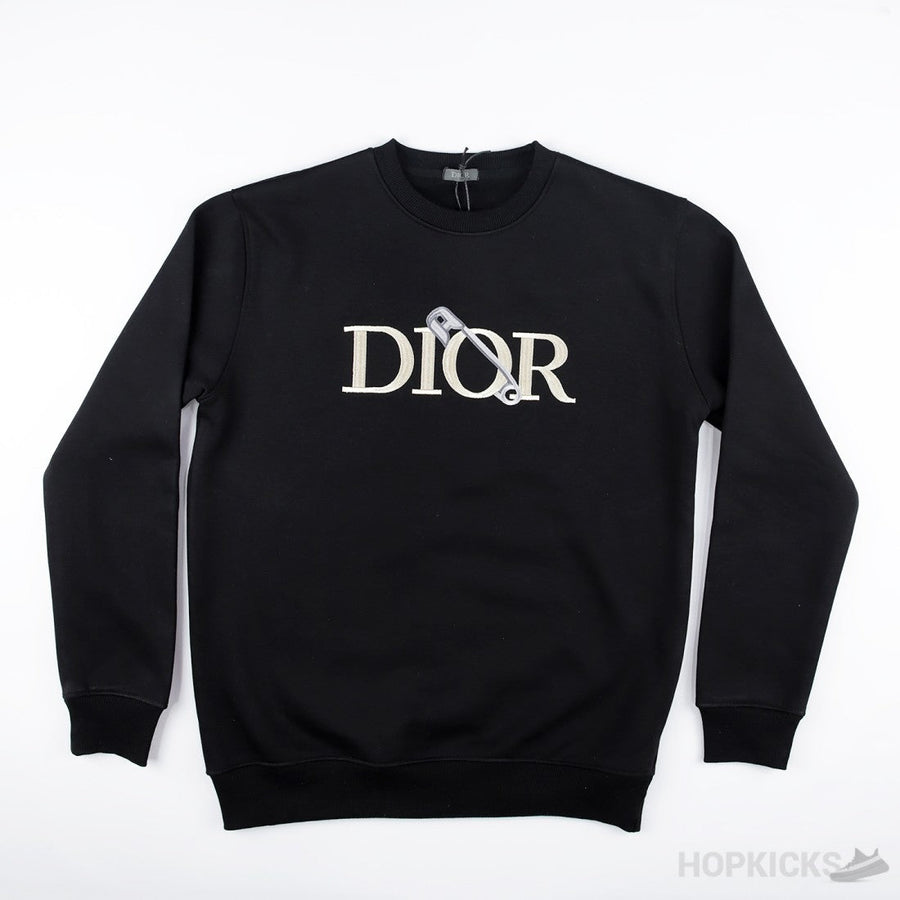 D.I.O.R Men Judy Blame Sweatshirt Black