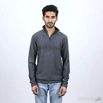 GVN Blue Logo Quarter Zipper (Economy Batch)